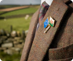 European Union & Wales Friendship Pin Badge