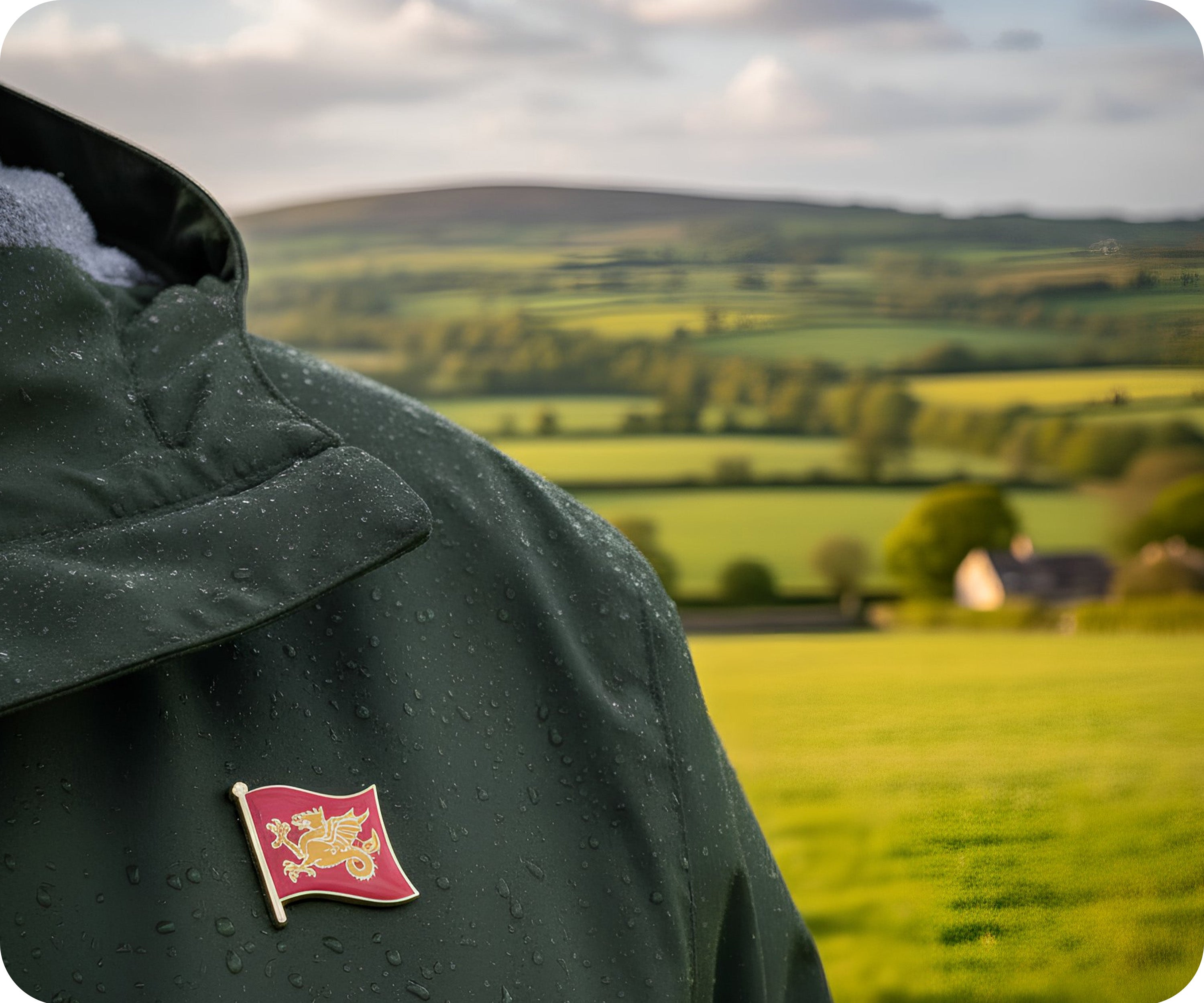 Kingdom Of Wessex Flag Pin Badge