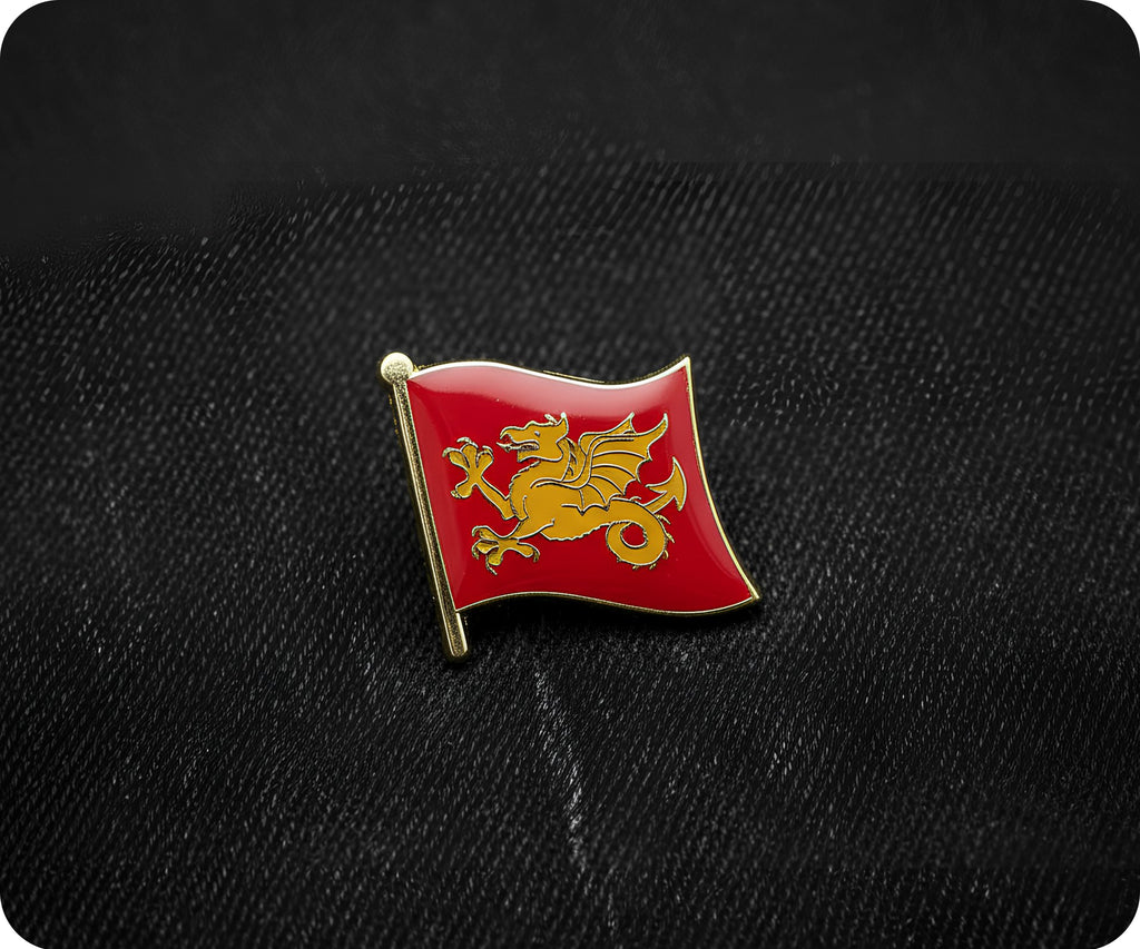 Kingdom Of Wessex Flag Pin Badge