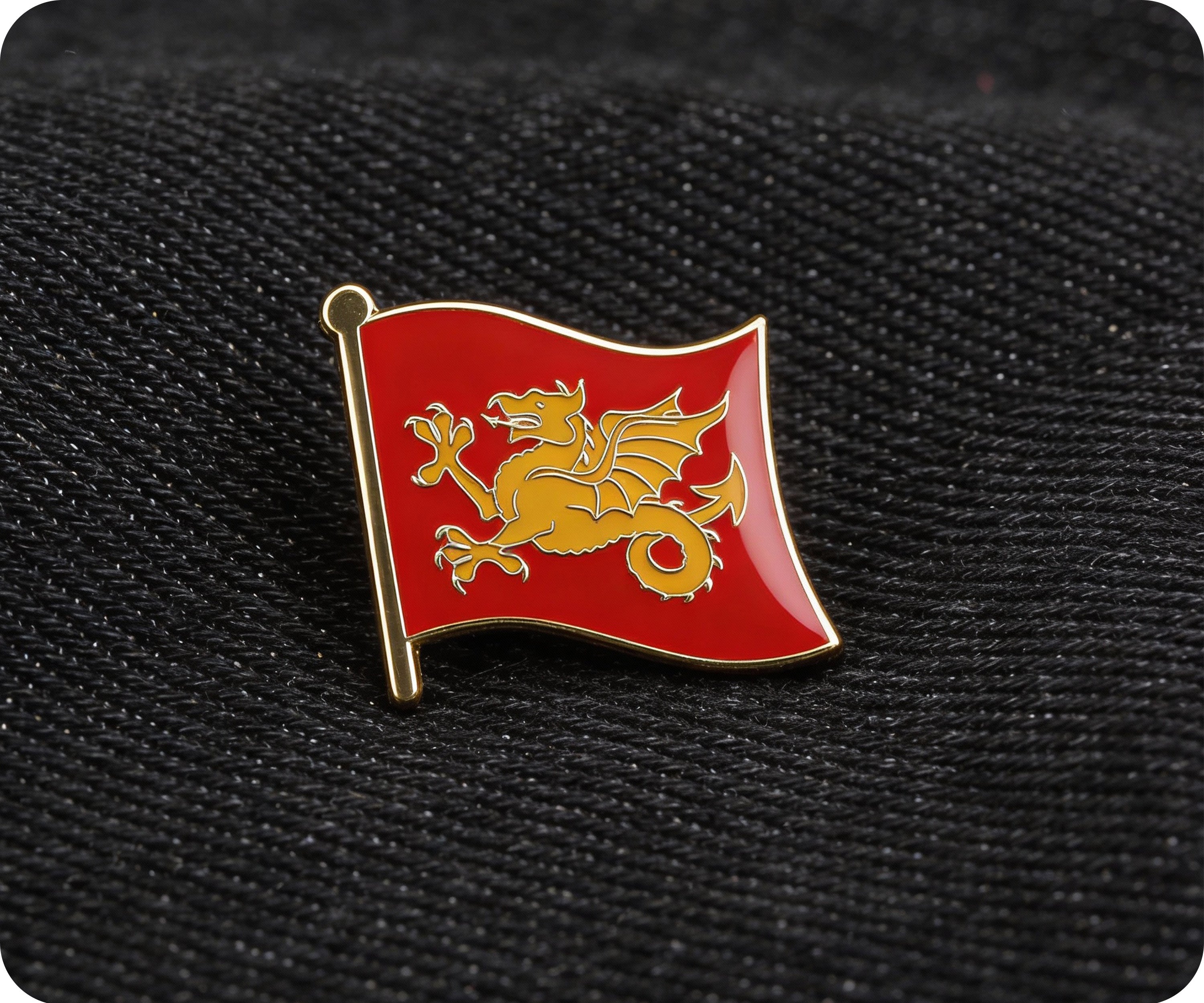 Kingdom Of Wessex Flag Pin Badge
