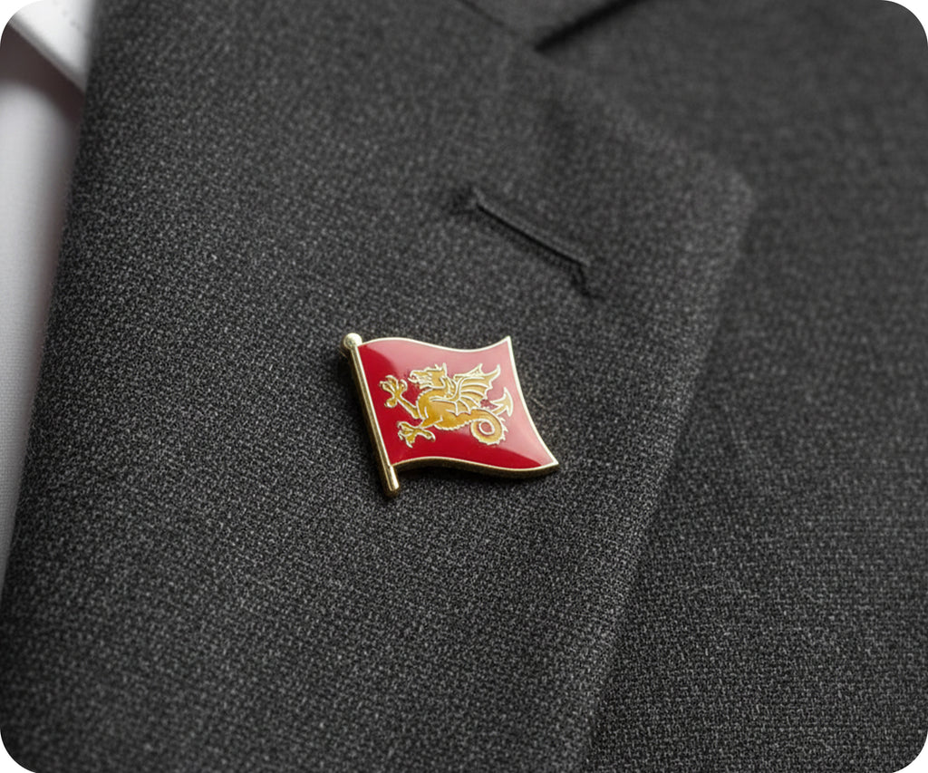 Kingdom Of Wessex Flag Pin Badge