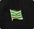 Wiltshire English County Flag Pin Badge