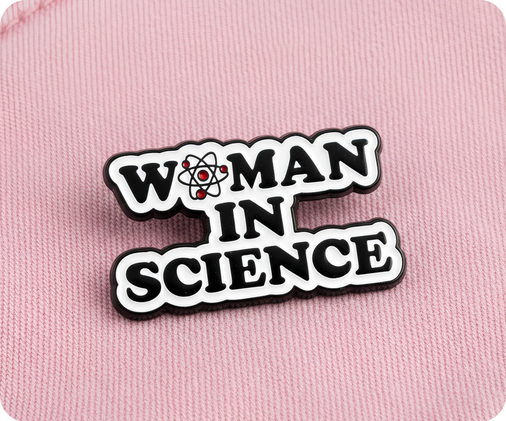 Women In Science Pin Badge