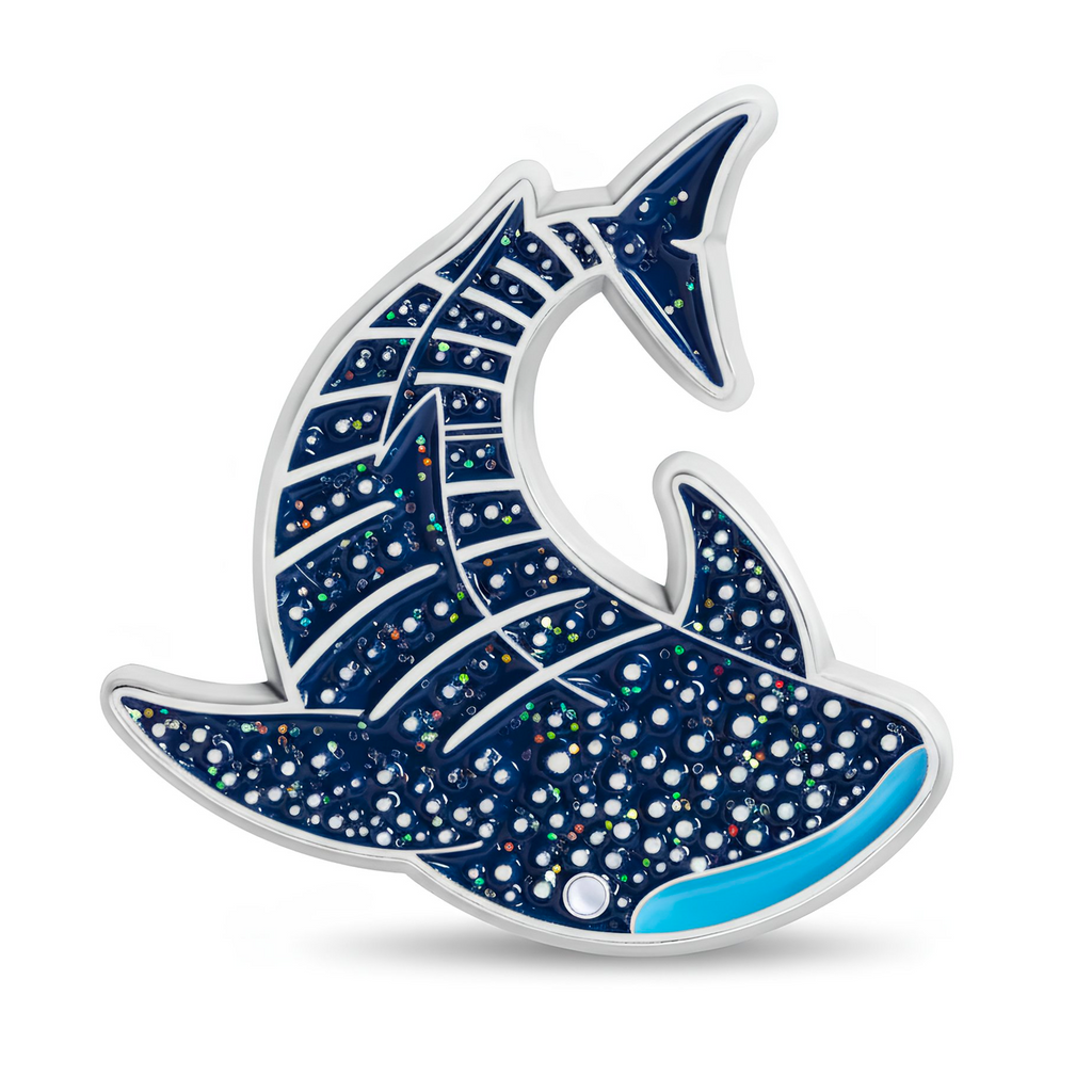 Whale Shark Ocean Pin Badge