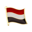 Yemen Crest Flag Pin Badge