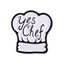 Yes Chef Cooking Pin Badge