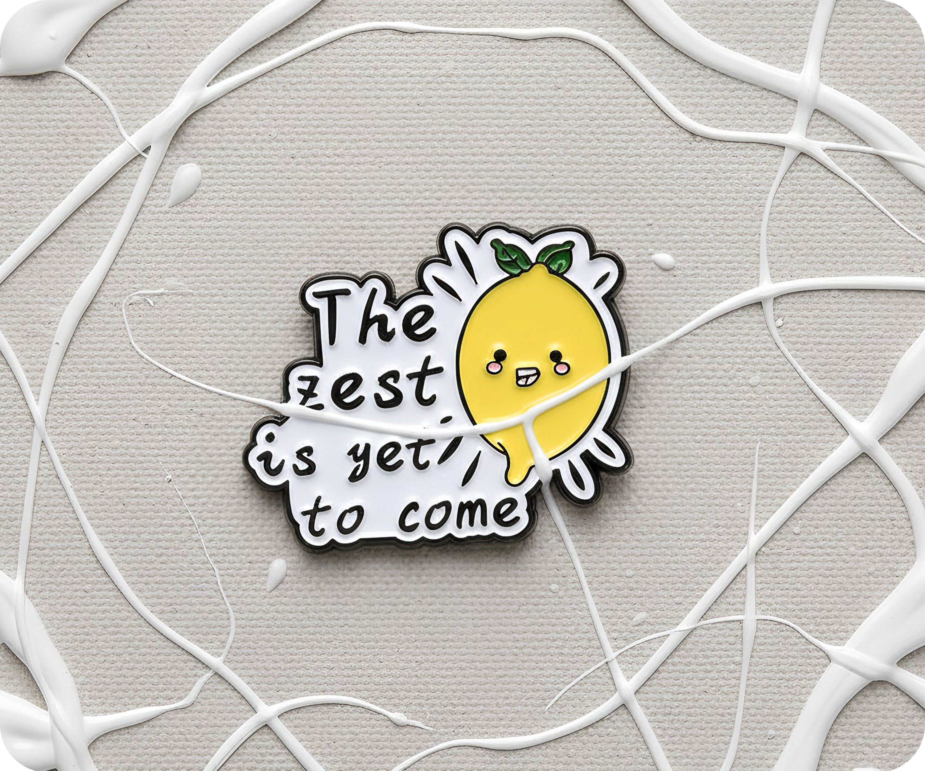 Pin de Limón "Lo Mejor Está Por Llegar"