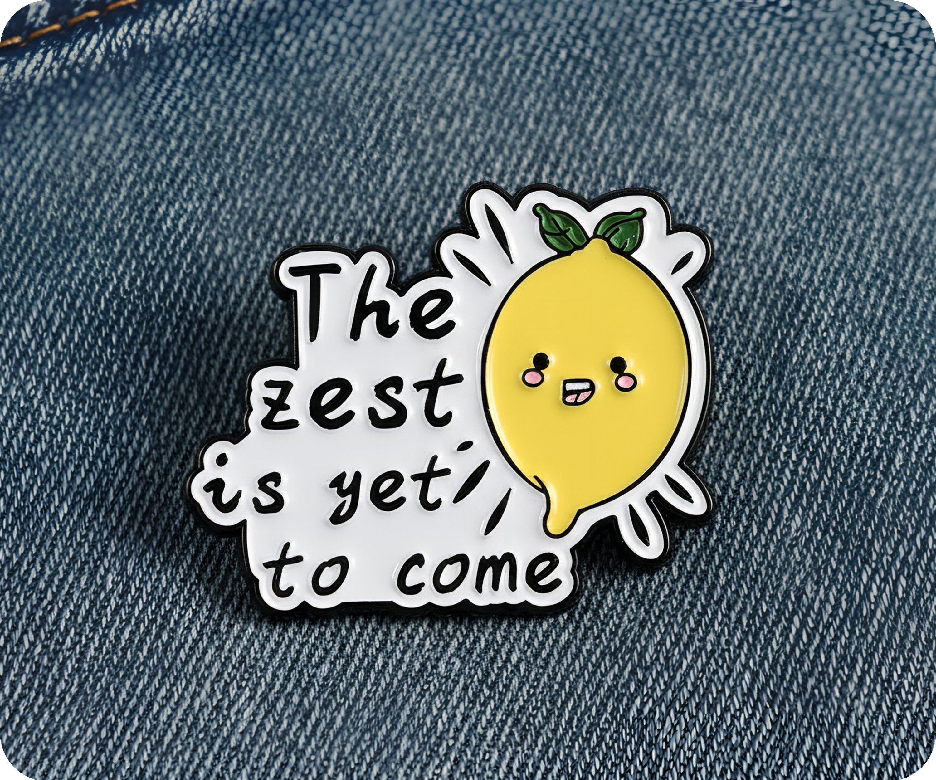Pin de Limón "Lo Mejor Está Por Llegar"