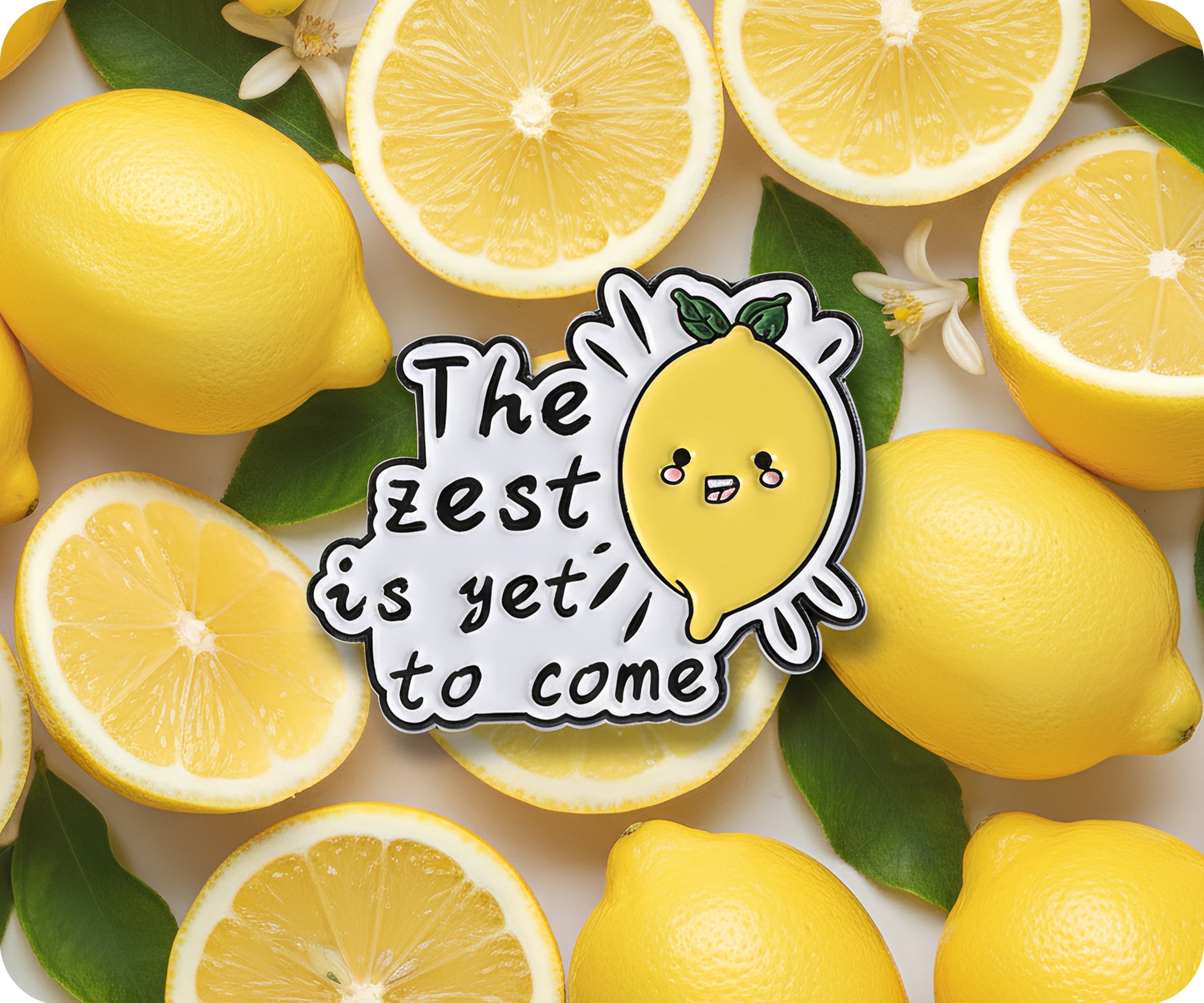 Pin de Limón "Lo Mejor Está Por Llegar"