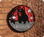 Catzilla Pin Badge