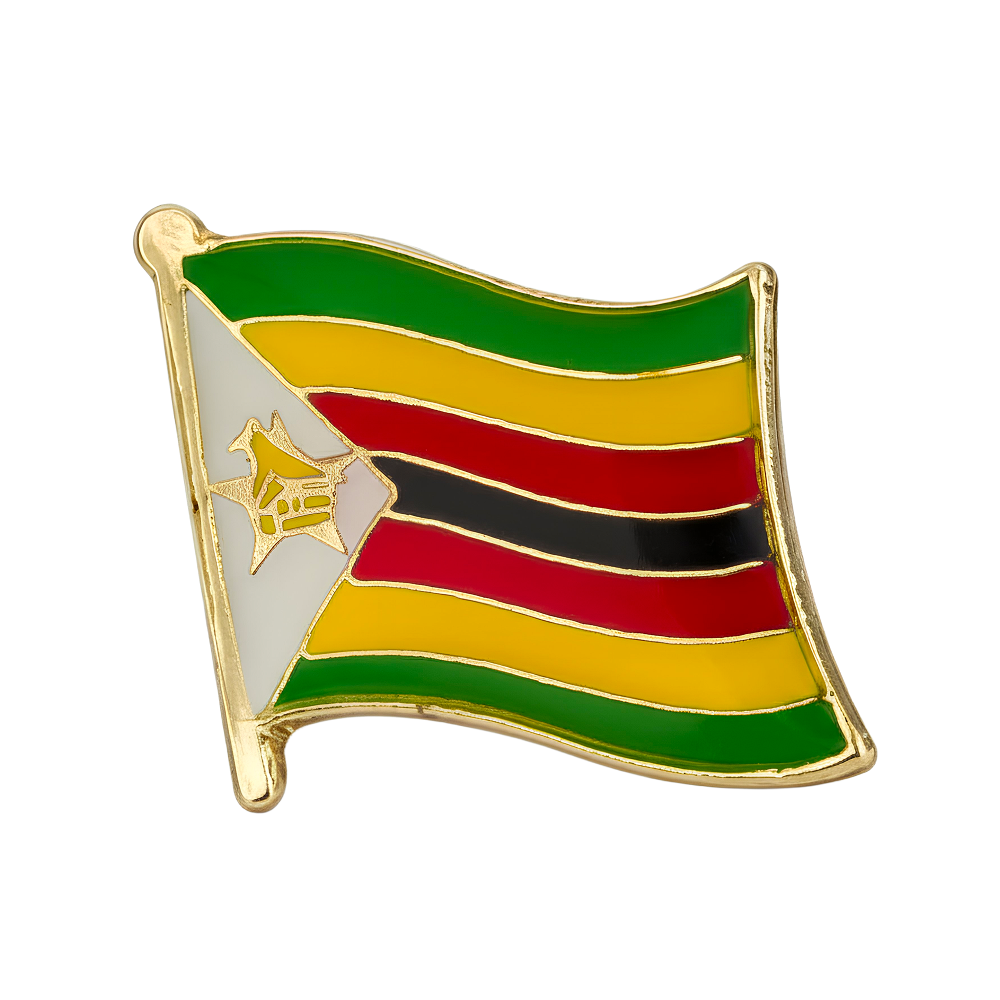 Pin de la bandera de Zimbabue Imagen principal del producto