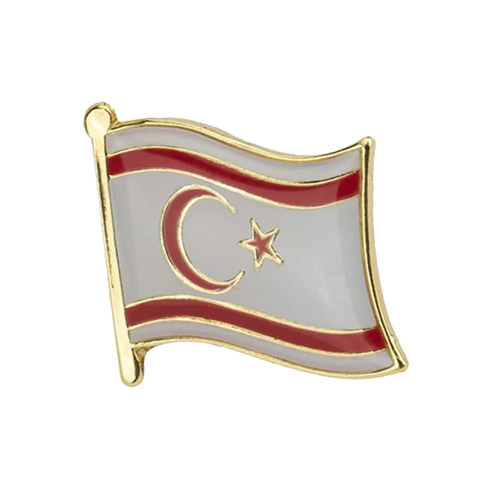 Pin con la bandera de Chipre del Norte Imagen principal del producto