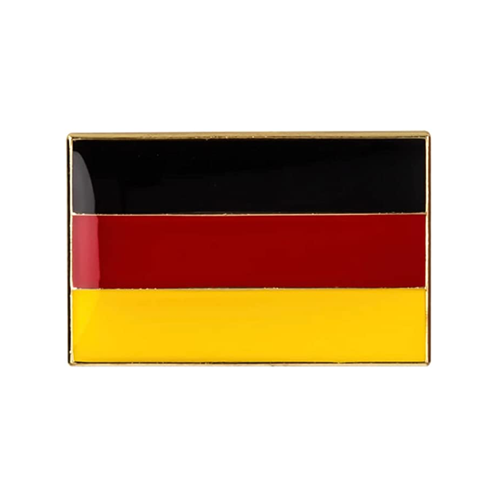 Pin con la bandera de Alemania en forma de rectángulo Imagen principal del producto