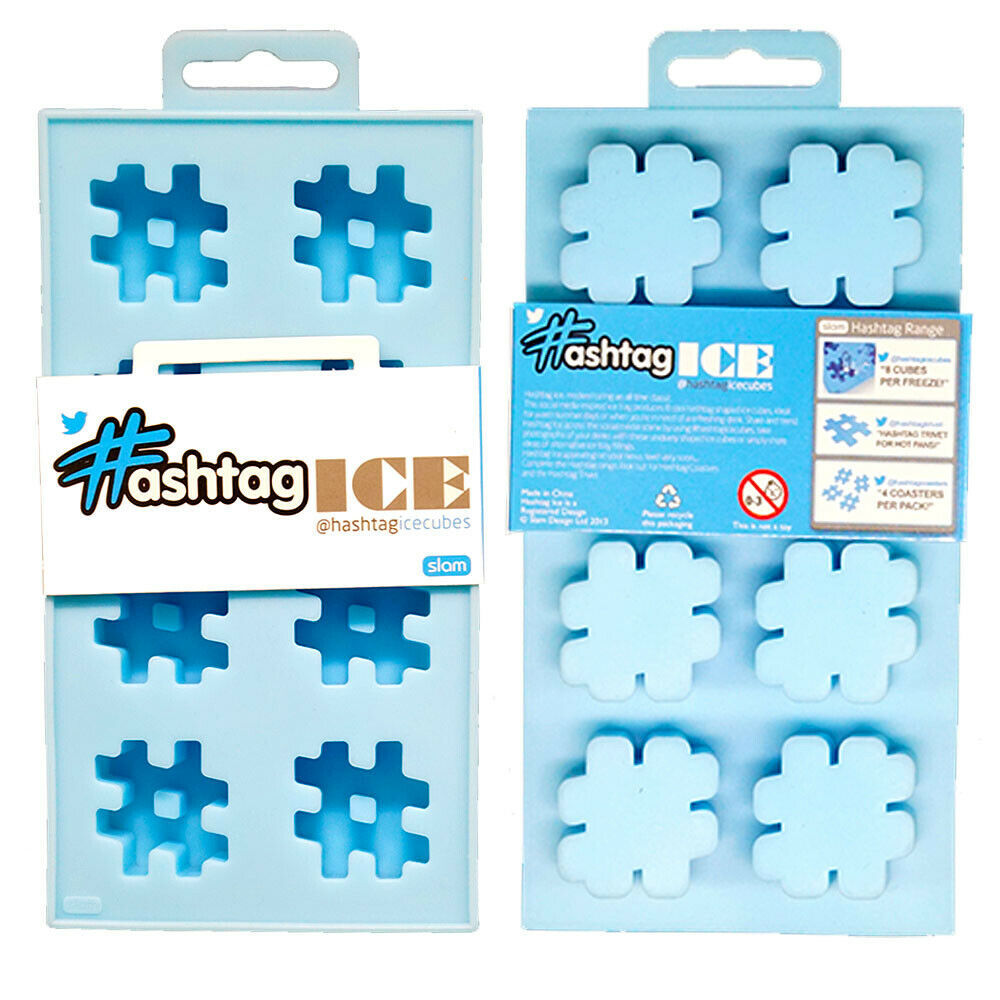 # Hash Tag Ice Cube Tray Main image