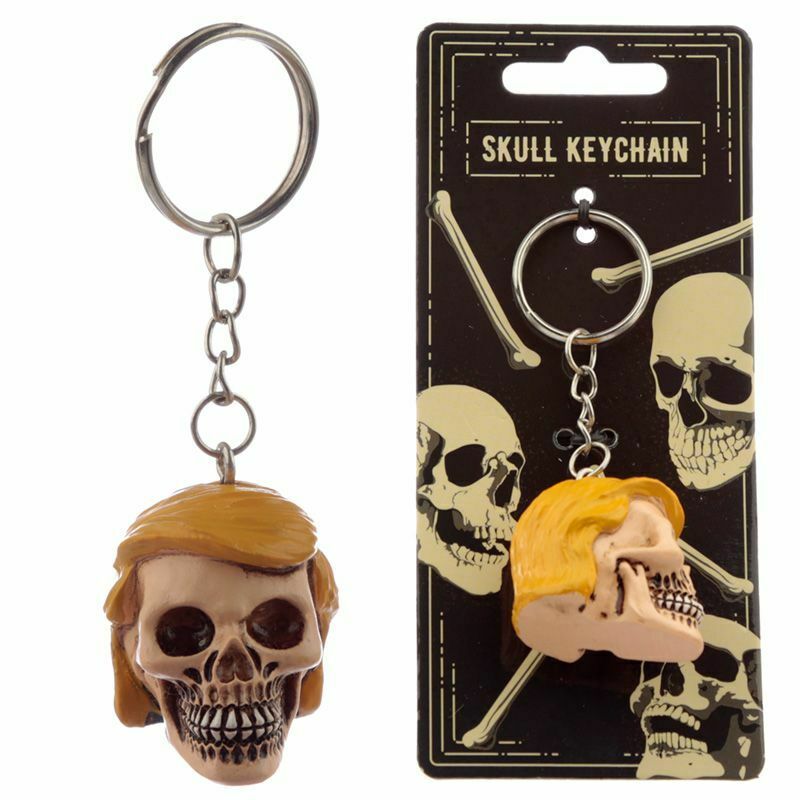 Donald Trump Skull Keyring Main image