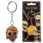 Donald Trump Skull Keyring