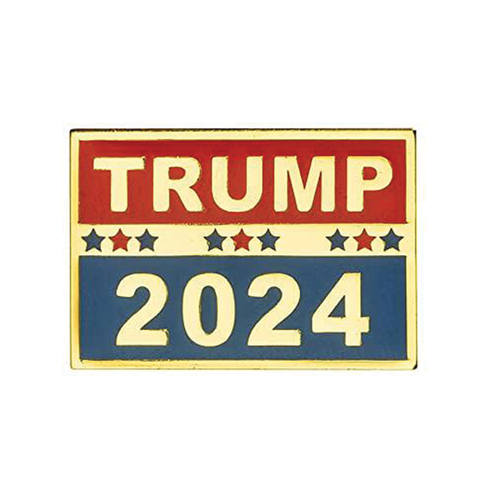 Donald Trump 2024 Pin Badge